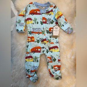 NWT Footed Zipper Pajamas